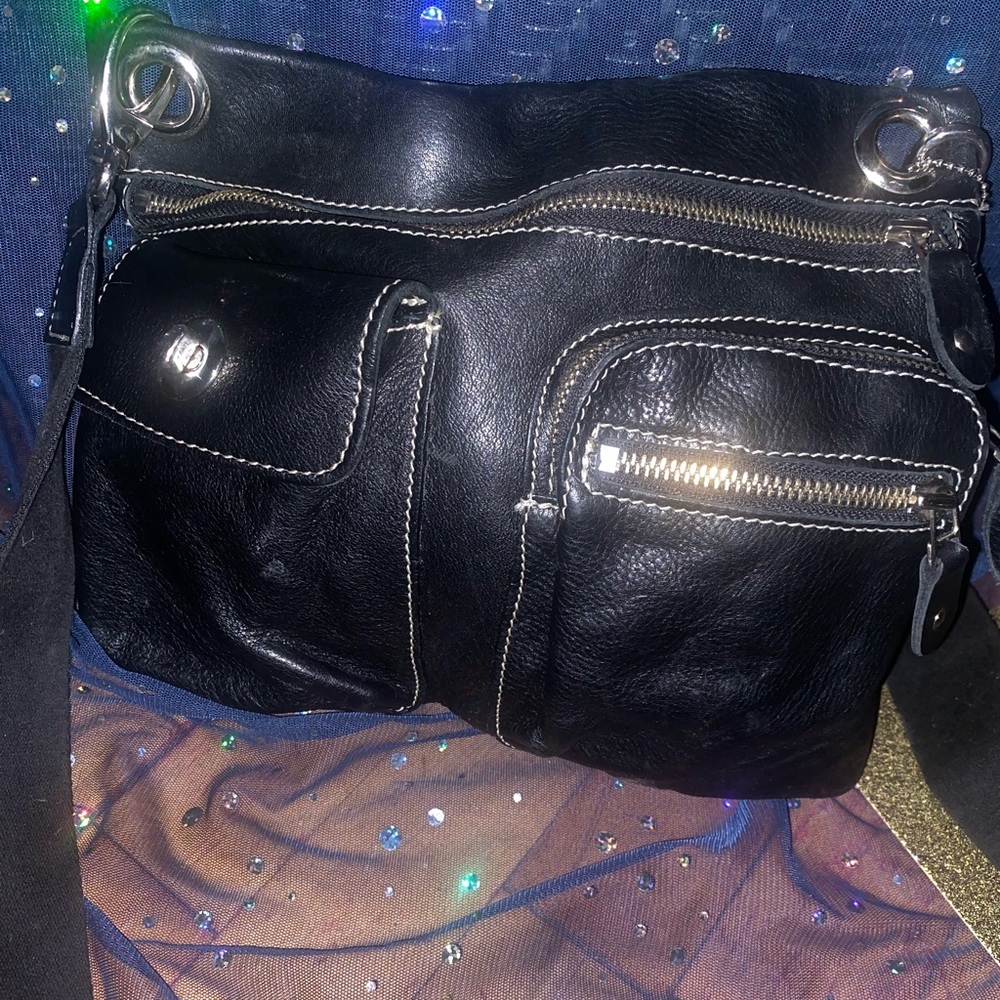 ROOTS CANADA VTG UTILITARIAN CROSSBODY Bag BOHO